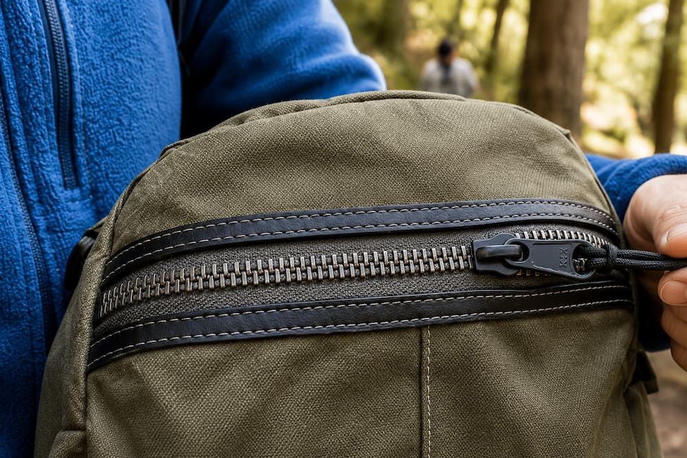 Como escolher o melhor zíper para mochila?