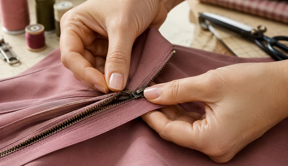 Como colocar zíper passo a passo: guia prático para iniciantes na costura